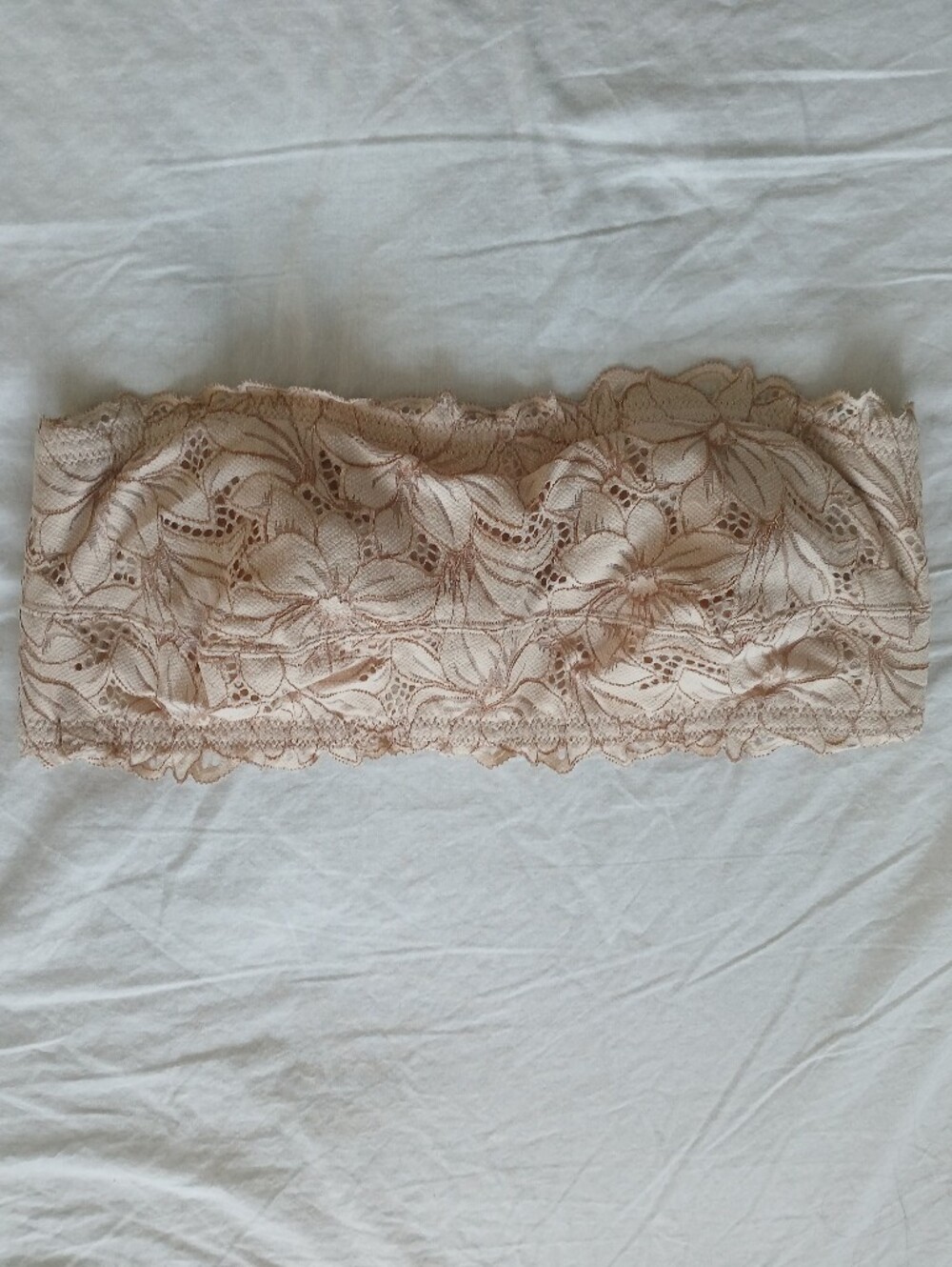aerie Lace Bandeau in Blush